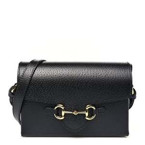 Gucci Calfskin Horsebit Shoulder Bag #238555G13B